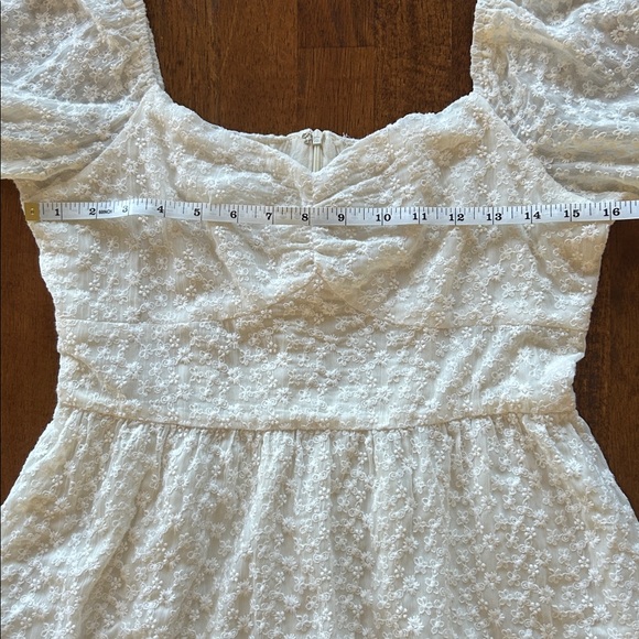 Altered state minidress fit & flair whimsy Cottagecore sweethear neckline  large - Picture 5 of 11